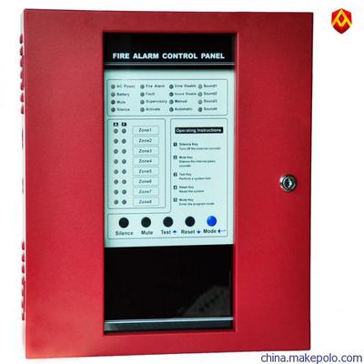 Exploring the 8-Zone Multi-Line Non-Addressable Alarm Panel: A Visual Guide and Features Spotlight